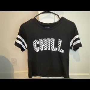 On Fire Black Graphic Tee